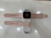 Apple Watch S6 GPS + Cellular, 40mm Gold Aluminium Case with Pink Sand Sport Band - Regular (M06N3VN/A)