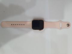  Apple Watch S6 GPS + Cellular, 40mm Gold Aluminium Case with Pink Sand Sport Band - Regular (M06N3VN/A) 