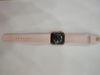 Apple Watch S6 GPS + Cellular, 40mm Gold Aluminium Case with Pink Sand Sport Band - Regular (M06N3VN/A)