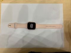  Apple Watch SE GPS + Cellular, 40mm Gold Aluminium Case with Pink Sand Sport Band - Regular (MYEH2VN/A) 