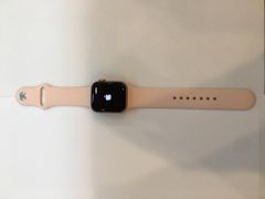  Apple Watch S6 GPS + Cellular, 40mm Gold Aluminium Case with Pink Sand Sport Band - Regular (M06N3VN/A) 