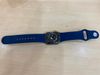 Apple Watch S6 GPS + Cellular, 40mm Gold Stainless Steel Case with Deep Navy Sport Band - (MJXM3VN/A)
