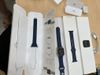 Apple Watch S6 GPS + Cellular, 40mm Gold Stainless Steel Case with Deep Navy Sport Band - (MJXM3VN/A)