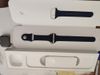 Apple Watch S6 GPS + Cellular, 40mm Gold Stainless Steel Case with Deep Navy Sport Band - (MJXM3VN/A)