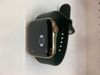 Apple Watch S6 GPS + Cellular, 40mm Gold Stainless Steel Case with Cyprus Green Sport Band - Regular (M06V3VN/A)