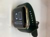Apple Watch S6 GPS + Cellular, 40mm Gold Stainless Steel Case with Cyprus Green Sport Band - Regular (M06V3VN/A)
