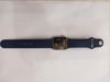 Apple Watch S6 GPS + Cellular, 40mm Gold Stainless Steel Case with Deep Navy Sport Band - (MJXM3VN/A)