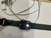 Apple Watch S6 GPS + Cellular, 40mm Gold Stainless Steel Case with Cyprus Green Sport Band - Regular (M06V3VN/A)