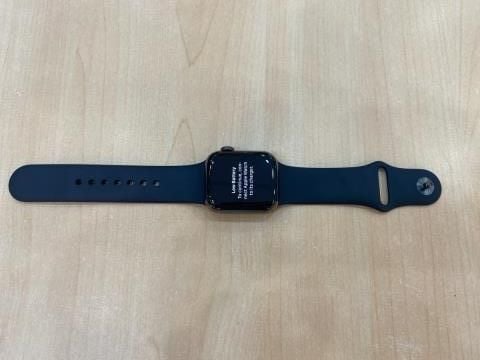 Apple Watch S6 GPS + Cellular, 40mm Graphite Stainless Steel Case with Black Sport Band - Regular (M06X3VN/A)