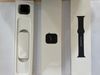 Apple Watch S6 GPS + Cellular, 40mm Graphite Stainless Steel Case with Black Sport Band - Regular (M06X3VN/A)