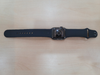 Apple Watch S6 GPS + Cellular, 40mm Graphite Stainless Steel Case with Black Sport Band - Regular (M06X3VN/A)