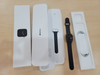 Apple Watch S6 GPS + Cellular, 40mm Graphite Stainless Steel Case with Black Sport Band - Regular (M06X3VN/A)