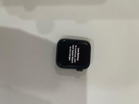 Apple Watch S6 GPS + Cellular, 40mm Space Gray Aluminium Case with Black Sport Band - Regular (M06P3VN/A)