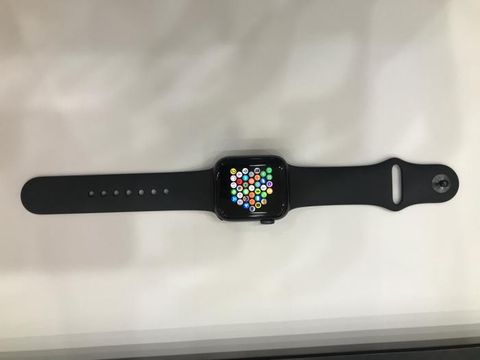 Apple Watch S6 GPS + Cellular, 40mm Space Gray Aluminium Case with Black Sport Band - Regular (M06P3VN/A)