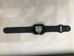  Apple Watch S6 GPS + Cellular, 40mm Space Gray Aluminium Case with Black Sport Band - Regular (M06P3VN/A) 