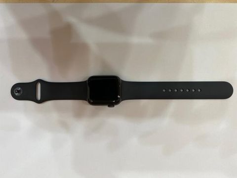 Apple Watch SE GPS + Cellular, 40mm Space Gray Aluminium Case with Black Sport Band - Regular