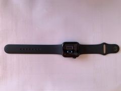  Apple Watch SE GPS + Cellular, 40mm Space Gray Aluminium Case with Black Sport Band - Regular 