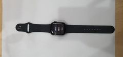  Apple Watch S6 GPS + Cellular, 40mm Space Gray Aluminium Case with Black Sport Band - Regular 