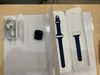 Apple Watch S6 GPS + Cellular, 44mm Blue Aluminium Case with Deep Navy Sport Band - Regular (M09A3VN/A)