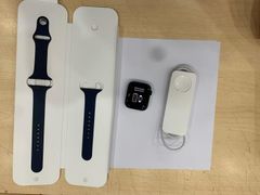  Apple Watch S6 GPS + Cellular, 44mm Blue Aluminium Case with Deep Navy Sport Band - Regular (M09A3VN/A) 