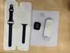 Apple Watch S6 GPS + Cellular, 44mm Blue Aluminium Case with Deep Navy Sport Band - Regular (M09A3VN/A)