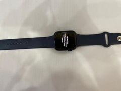  Apple Watch S6 GPS + Cellular, 44mm Blue Aluminium Case with Deep Navy Sport Band - Regular (M09A3VN/A) 