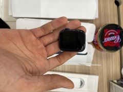  Apple Watch S6 GPS + Cellular, 44mm Blue Aluminium Case with Deep Navy Sport Band - Regular (M09A3VN/A) 
