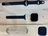 Apple Watch S6 GPS + Cellular, 44mm Blue Aluminium Case with Deep Navy Sport Band - Regular (M09A3VN/A)