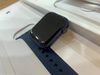 Apple Watch S6 GPS + Cellular, 44mm Blue Aluminium Case with Deep Navy Sport Band - Regular (M09A3VN/A)