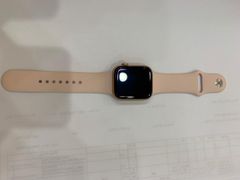  Apple Watch SE GPS + Cellular, 44mm Gold Aluminium Case with Pink Sand Sport Band - Regular 