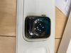 Apple Watch S6 GPS + Cellular, 44mm Gold Stainless Steel Case with Deep Navy Sport Band - (MJXN3VN/A)