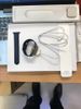 Apple Watch S6 GPS + Cellular, 44mm Gold Stainless Steel Case with Deep Navy Sport Band - (MJXN3VN/A)