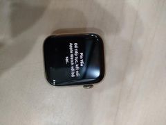  Apple Watch S6 GPS + Cellular, 44mm Gold Stainless Steel Case with Deep Navy Sport Band - (MJXN3VN/A) 