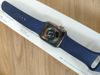 Apple Watch S6 GPS + Cellular, 44mm Gold Stainless Steel Case with Deep Navy Sport Band - (MJXN3VN/A)