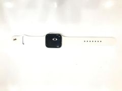  Apple Watch SE GPS + Cellular, 44mm Silver Aluminium Case with White Sport Band - Regular (MYEV2VN/A) 