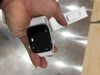 Apple Watch SE GPS + Cellular, 44mm Silver Aluminium Case with White Sport Band - Regular (MYEV2VN/A)