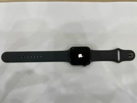 Apple Watch SE GPS + Cellular, 44mm Space Gray Aluminium Case with Black Sport Band - Regular (MYF02VN/A)