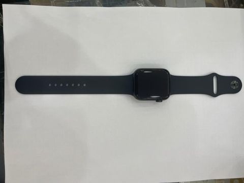 Apple Watch SE GPS + Cellular, 44mm Space Gray Aluminium Case with Black Sport Band - Regular (MYF02VN/A)