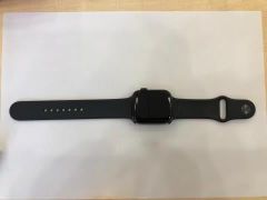  Apple Watch S6 GPS + Cellular, 44mm Space Grey Aluminium Case with Black Sport Band - Regular (MG2E3VN/A) 