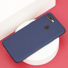  Ốp lưng Oppo A5s/A12 nhựa dẻo Carbon Fibre TPU COSANO Navy 
