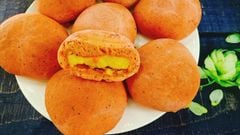  Cách làm bánh mì thanh long nhân custard thơm mềm đẹp mắt tại nhà 