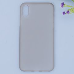  Ốp lưng iPhone X nhựa dẻo Thin case-PP OSMIA Xám Pbag 