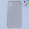 Ốp lưng iPhone X nhựa dẻo Thin case-PP OSMIA Xám Pbag