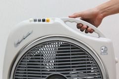  Quạt hộp Asia F16001 xám 