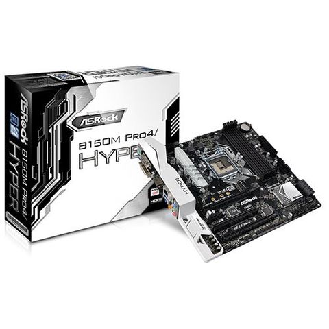 Mainboard Asrock B150M Pro4/HYPER - Socket 1151