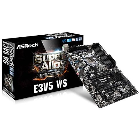 Mainboard Asrock E3V5 WS - Socket 1151