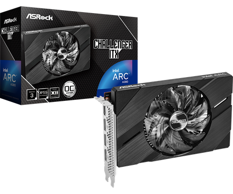 Asrock Công Bố Hiệu Năng Của Card Intel Arc A380, Gaming Full Hd Ổn Áp