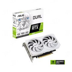  Card màn hình Asus Dual GeForce RTX 3060 White OC Edition 8GB GDDR6 