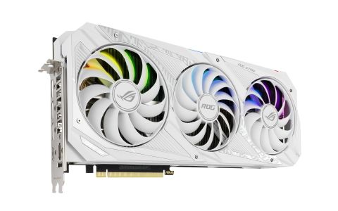 Card Màn Hình Asus Rog Strix Geforce Rtx 3080 White Oc Edition 10gb Gddr6x