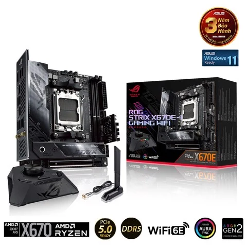 Bo Mạch Chủ Asus Rog Strix X670e-i Gaming Wifi (ddr5)